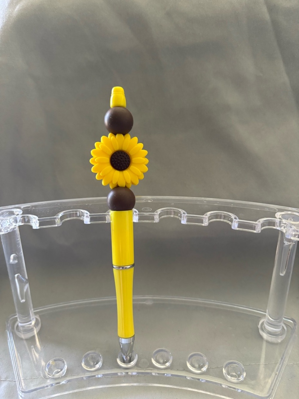 Yellow Sunflower Decorative Ballpoint Pen - Unbranded